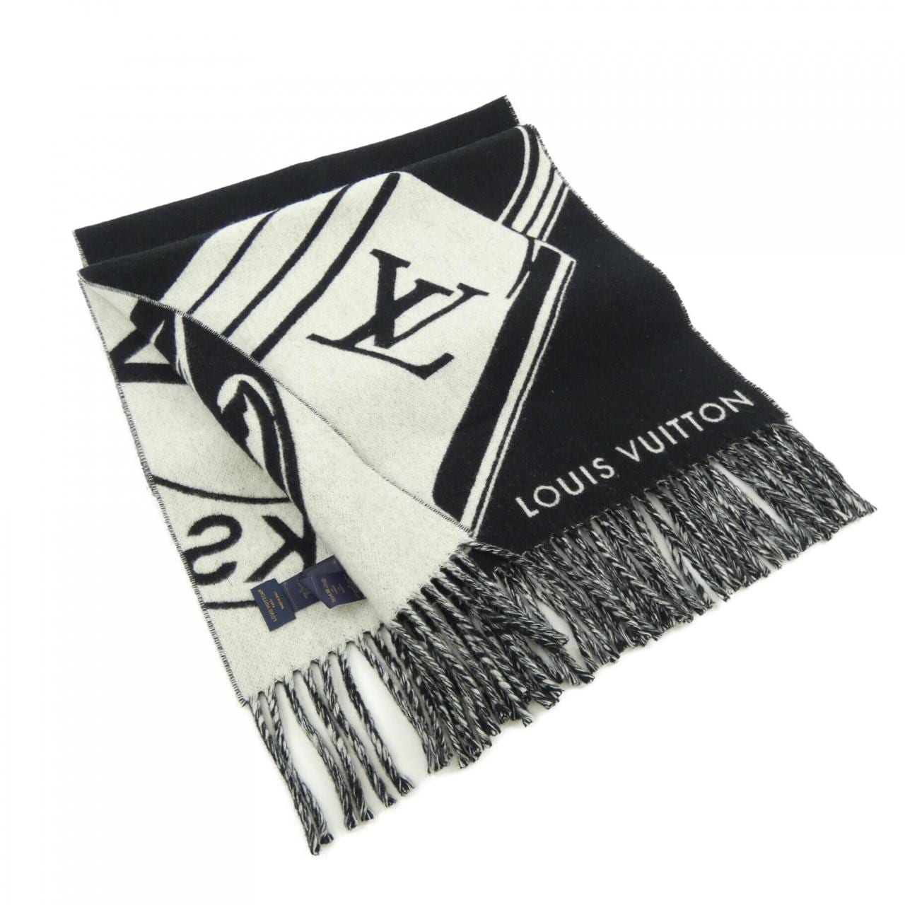 ルイヴィトン LOUIS VUITTON マフラー･ロックアンドキーズ M92855 MUFFLER