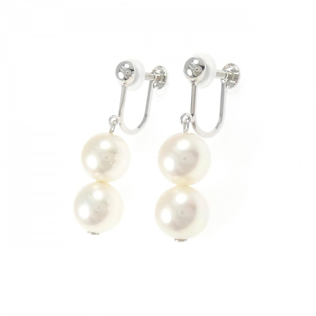 K14WG アコヤパール イヤリング