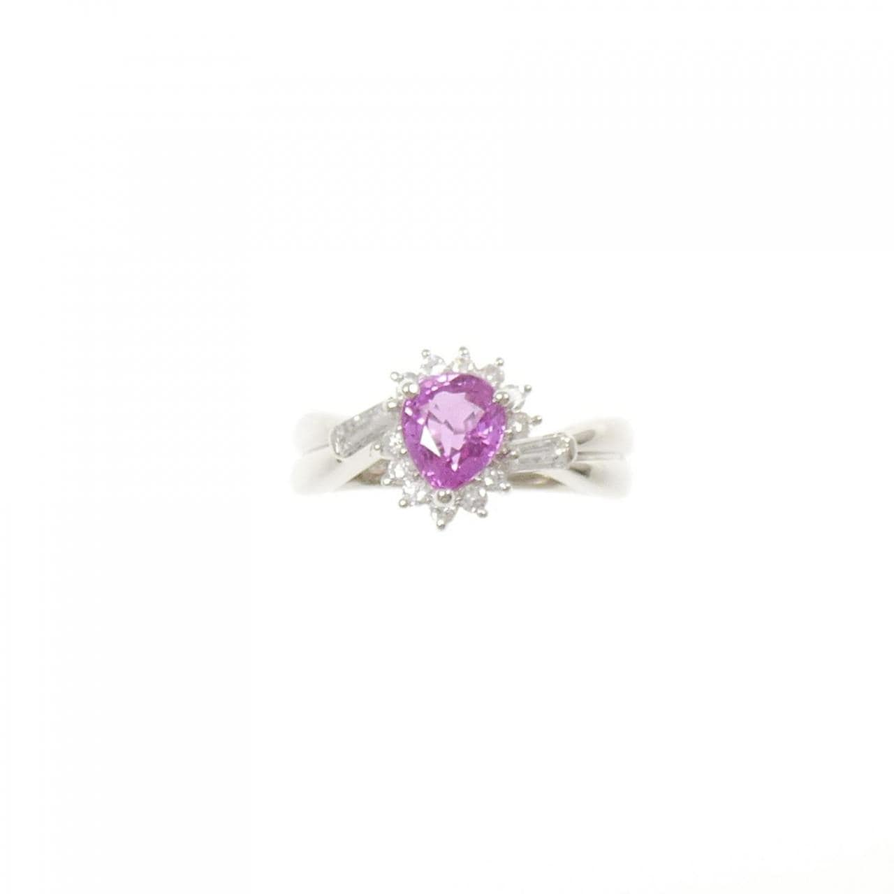PT900 サファイヤ リング 0.81CT
