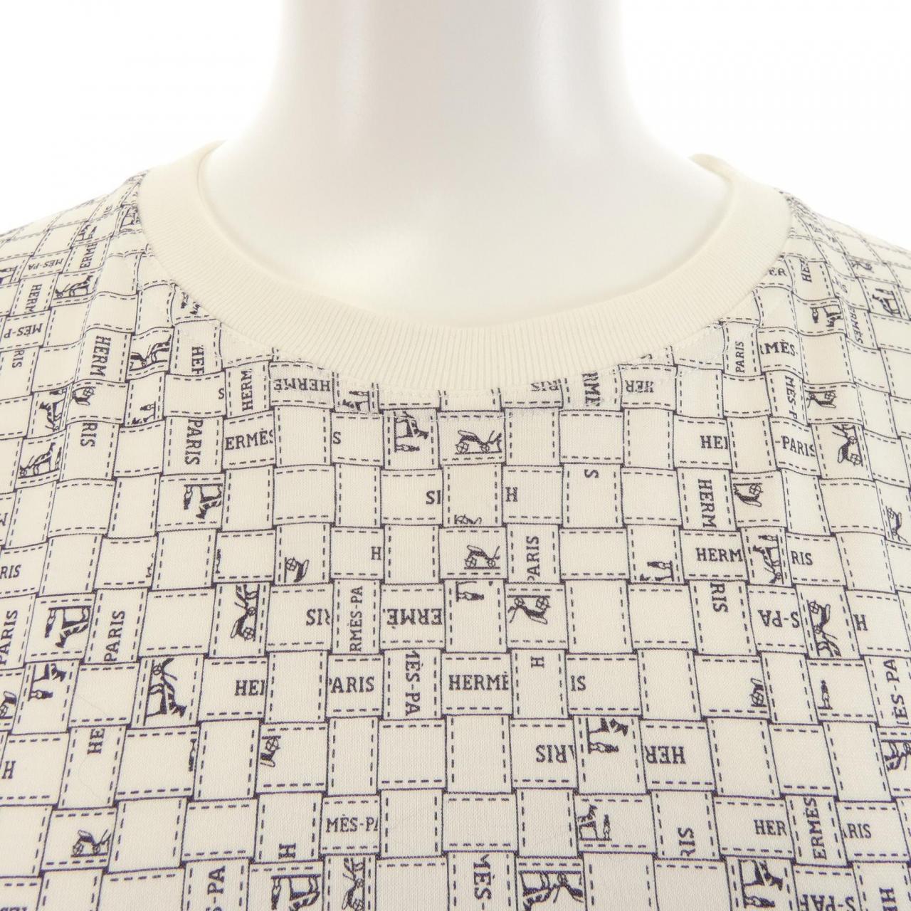 エルメス HERMES BOLDUC AU CARRE ボルデュックチェック 5E4645DK Tシャツ