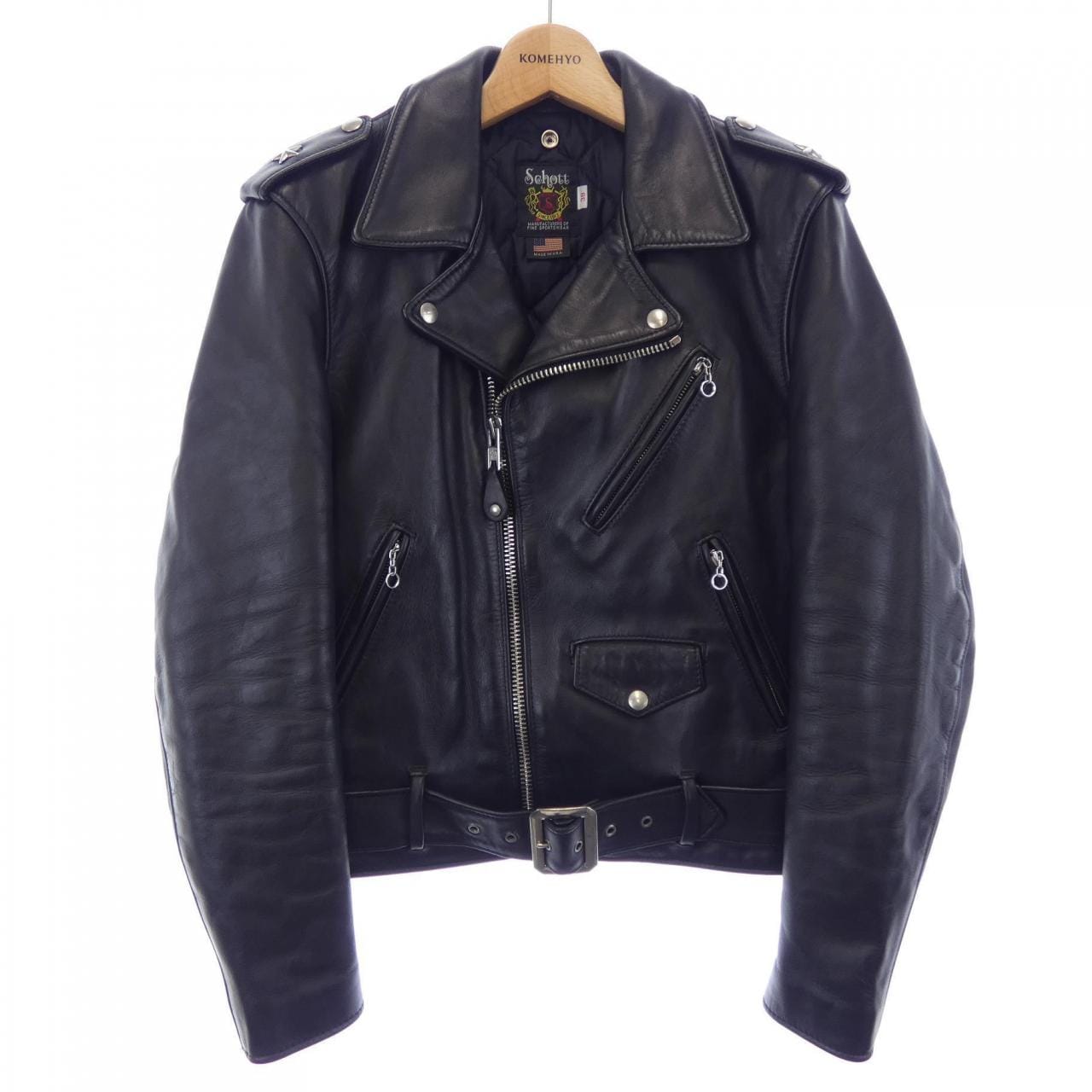 ショット SCHOTT レザーライダースジャケット