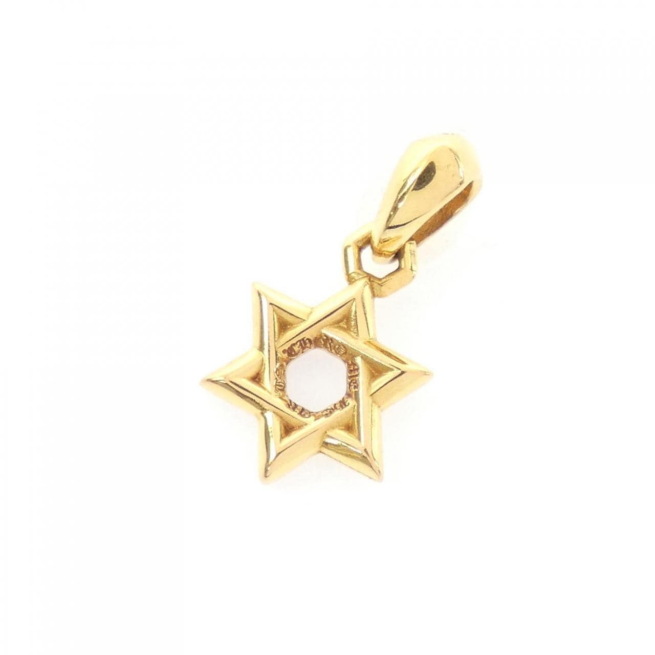 クロムハーツ CHROME HEARTS CH STAR OF DAVID GLD 202033724GLDXXX028 ペンダント