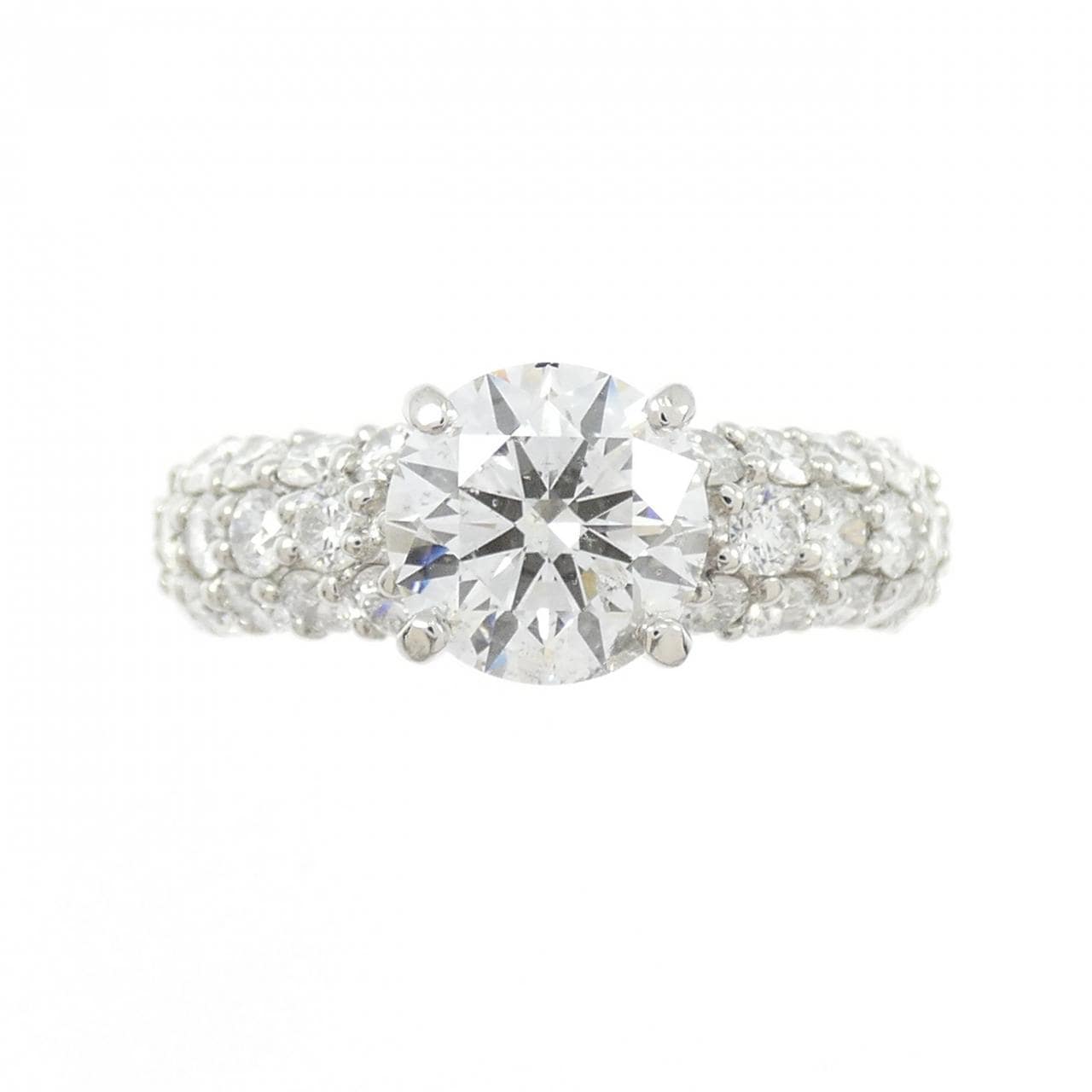 PT900 ダイヤモンド リング 1.538CT I I1 EXT