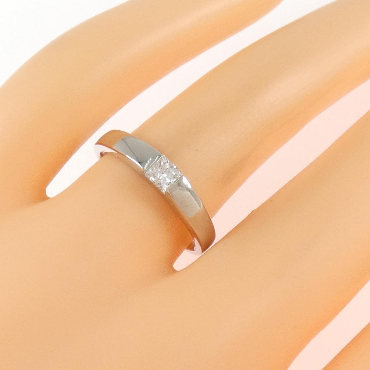 PT900鑽石戒指0.23克拉