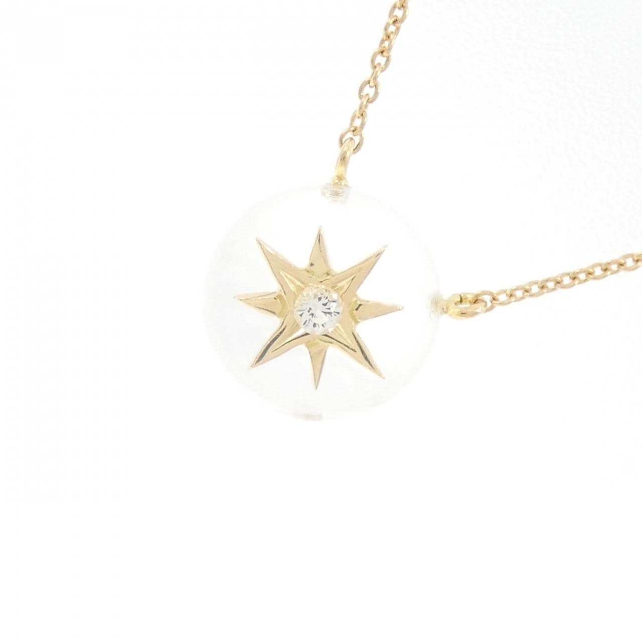 スタージュエリー ダイヤモンド ネックレス 0.01CT