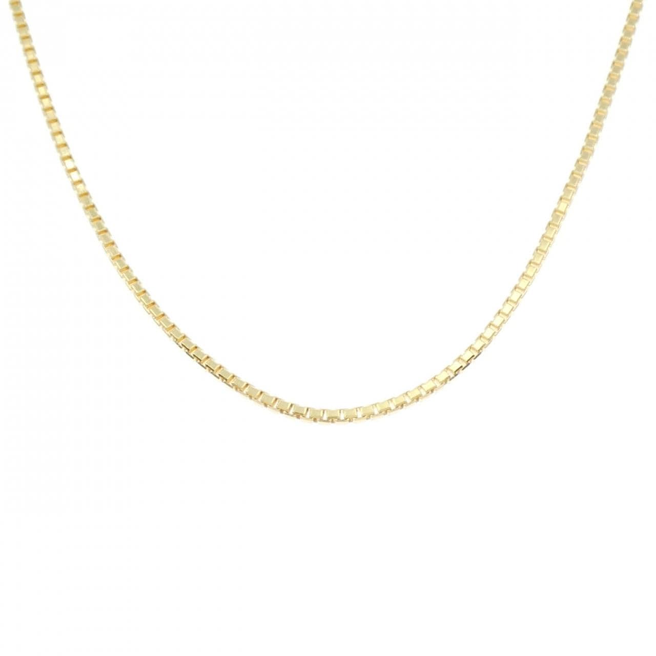 K18YG Venetian chain necklace