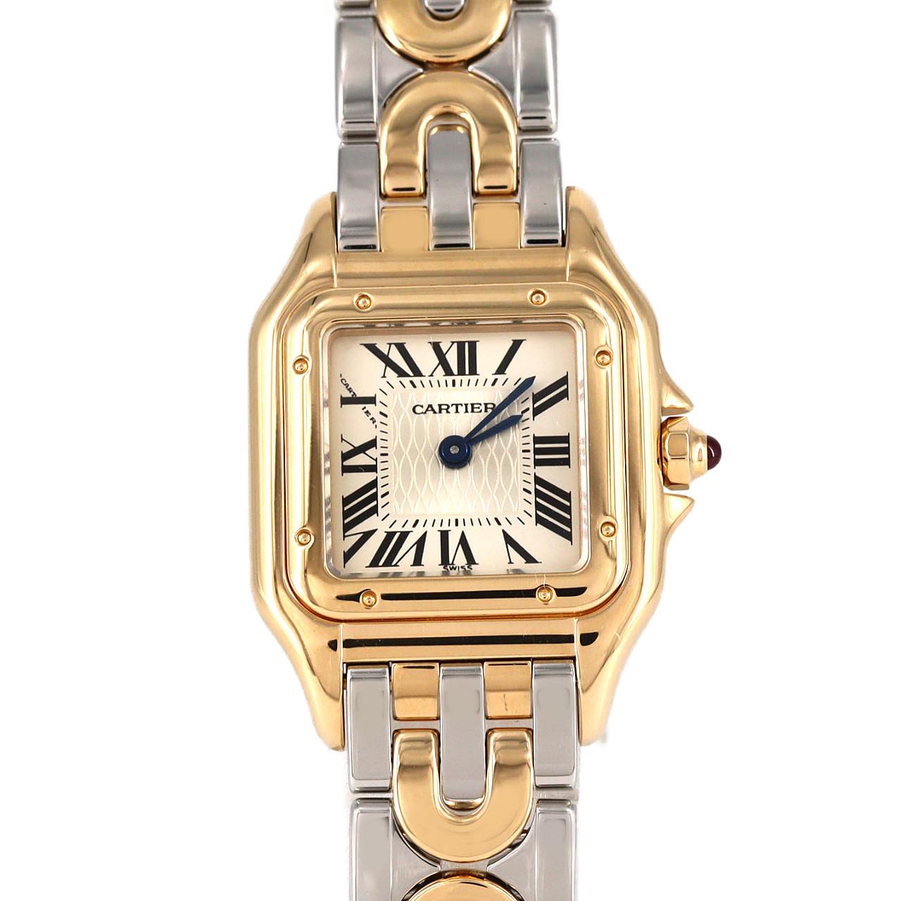 カルティエ パンテールアールデコSM YGコンビ LIMITED W25046S1 YG クォーツ