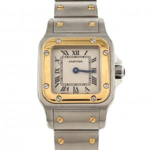Cartier Santos Galbe SM Combi W20012C4 SSxYG石英