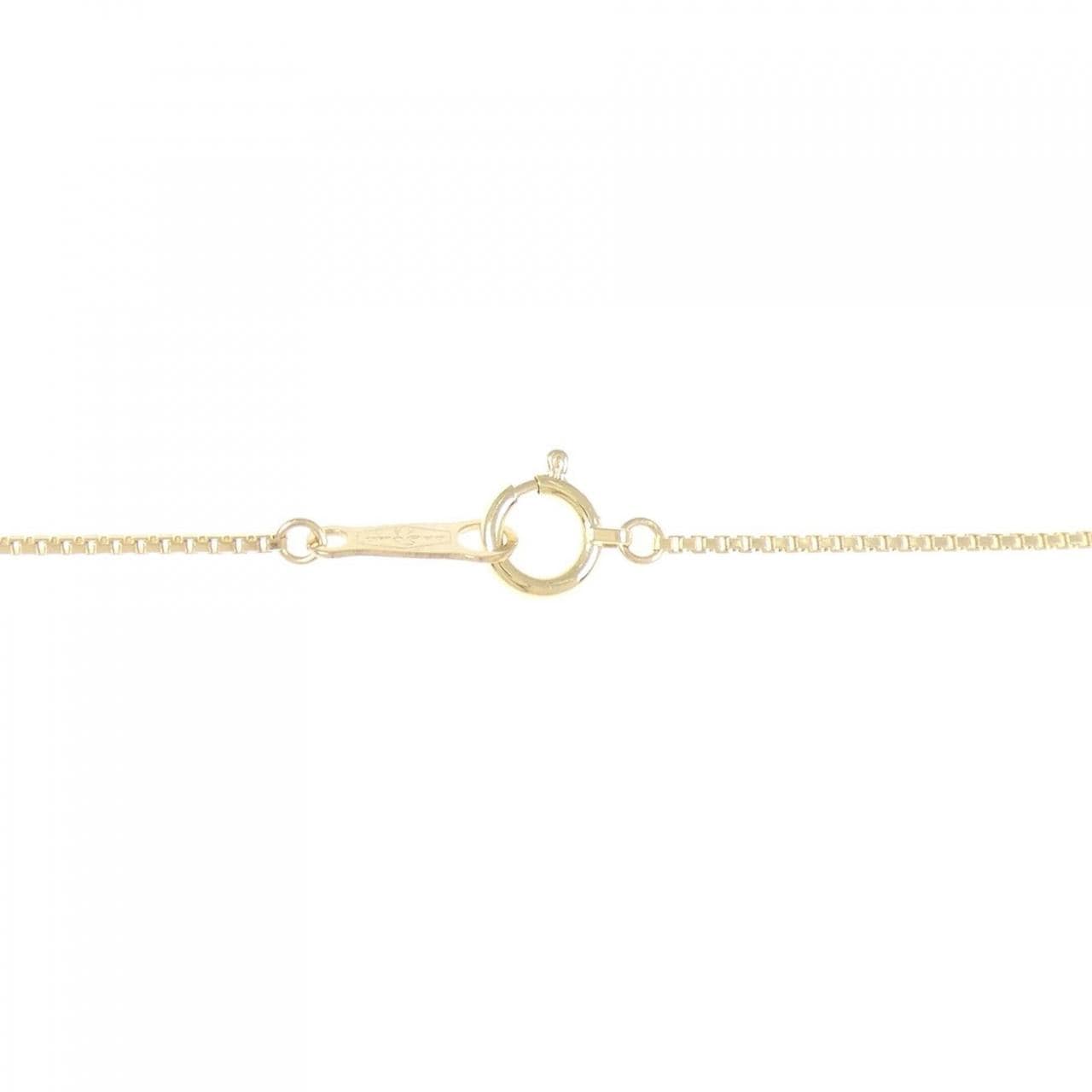 K18YG 黒蝶パール ネックレス