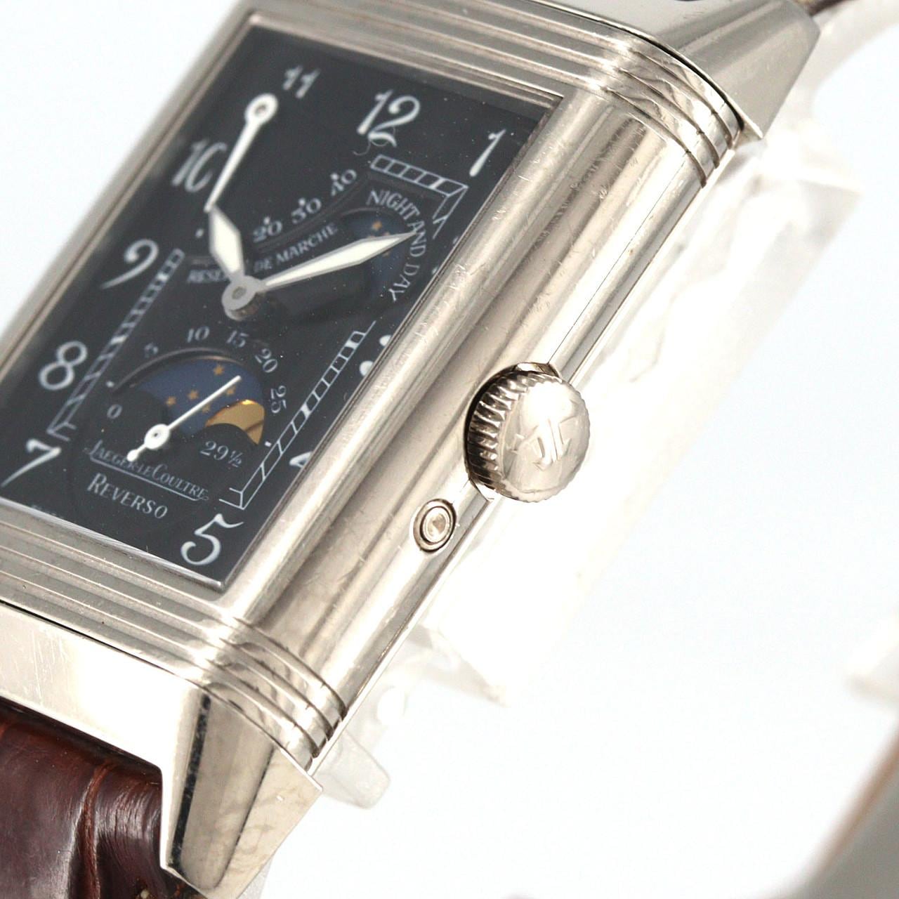 【ノーメンテナンス還元価格】ジャガー･ルクルト レベルソサンムーン WG 270.3.63/Q2753470 WG 手巻