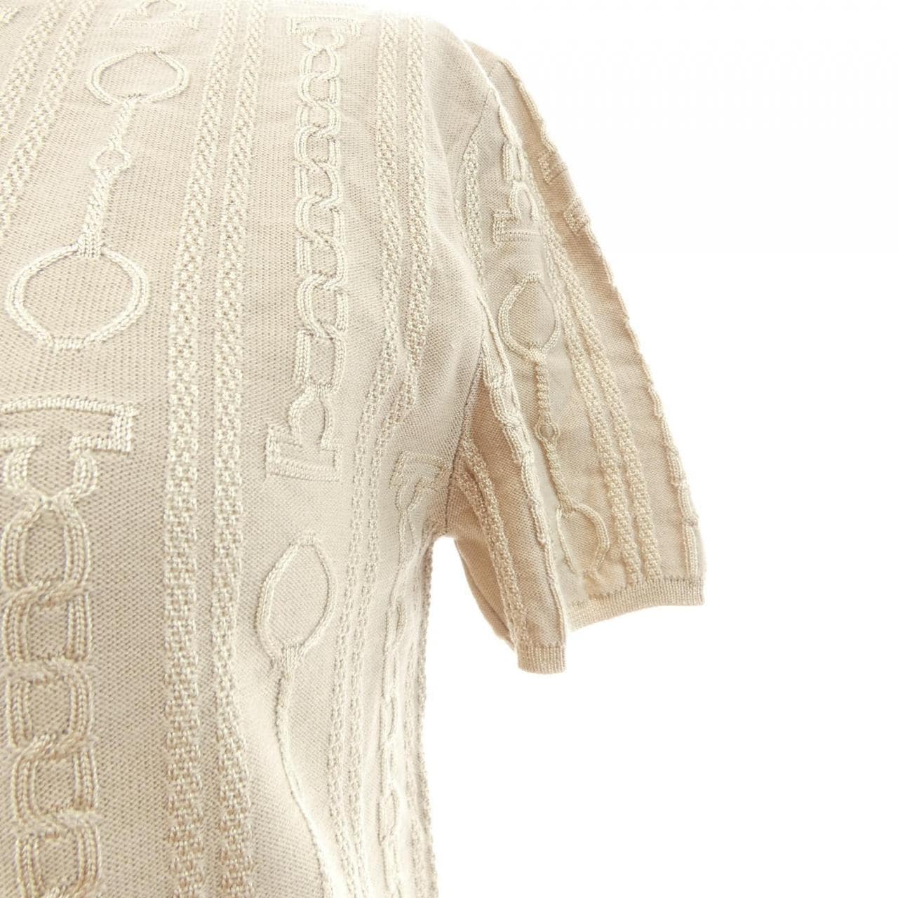 エルメス HERMES EFFET KALEIDOSCOPE 4H2666DG ニット