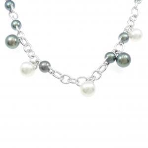 ミキモト 黒蝶パール ネックレス