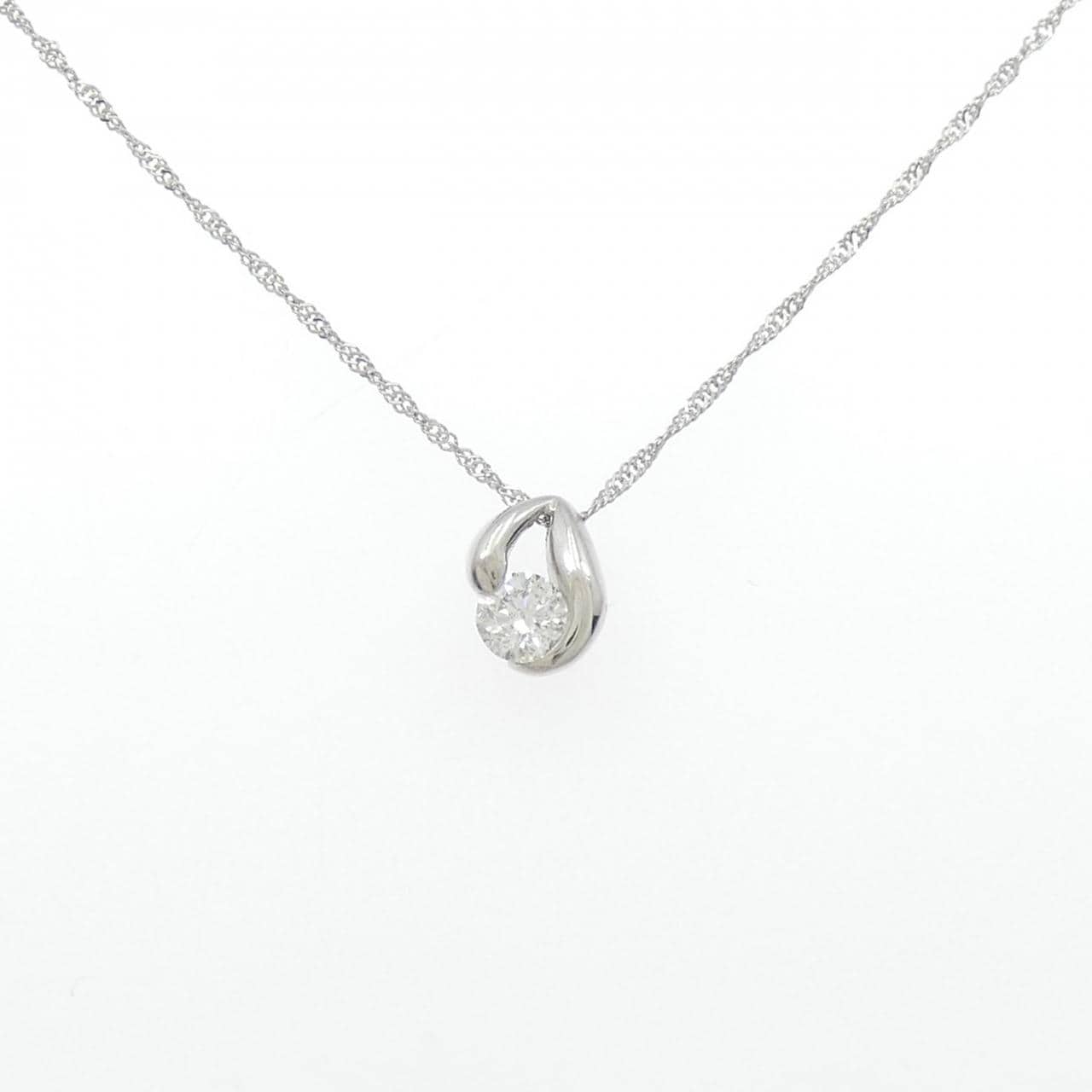 PT900/PT850 ダイヤモンド ネックレス 0.330CT