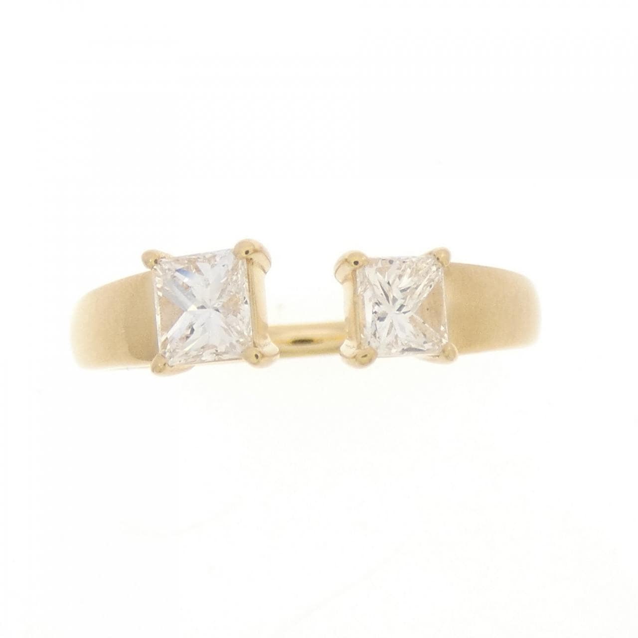 【新品】K18YG ダイヤモンド リング 0.63CT
