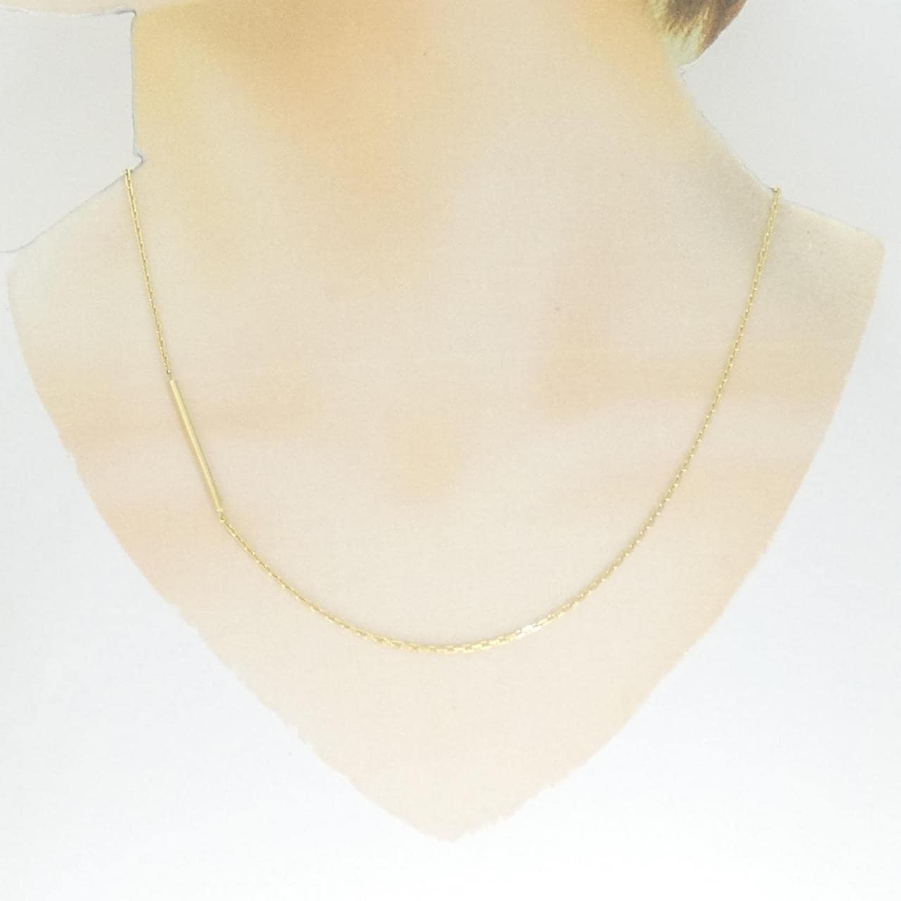 K18YG necklace