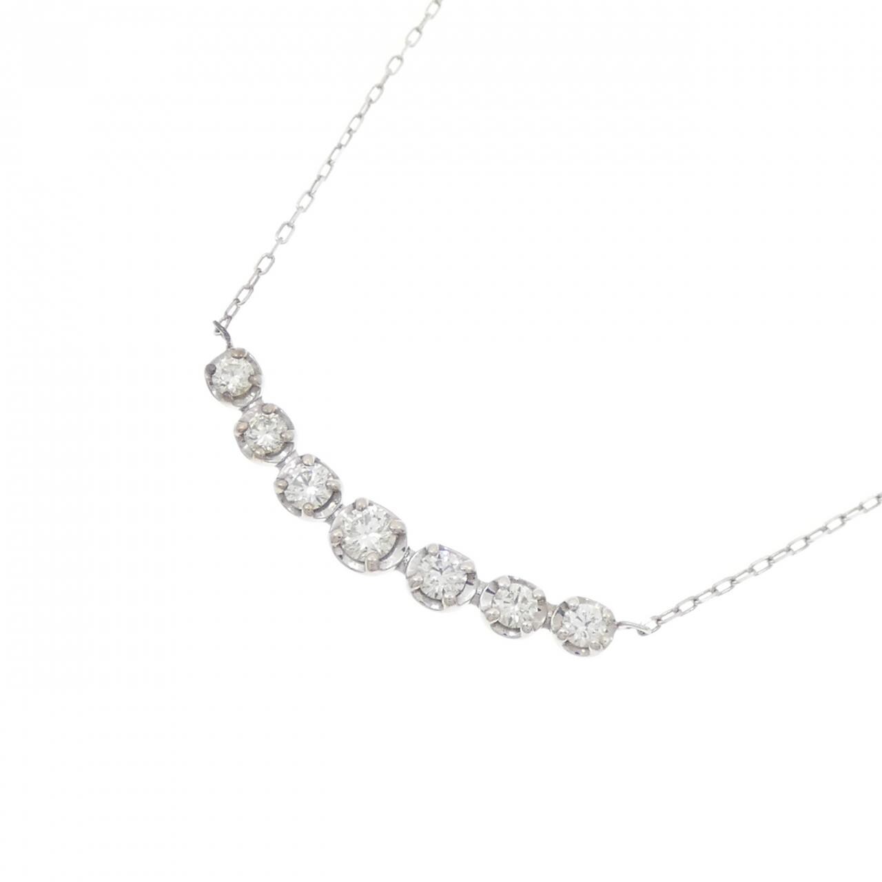 PT900/PT850 ダイヤモンド ネックレス 0.20CT