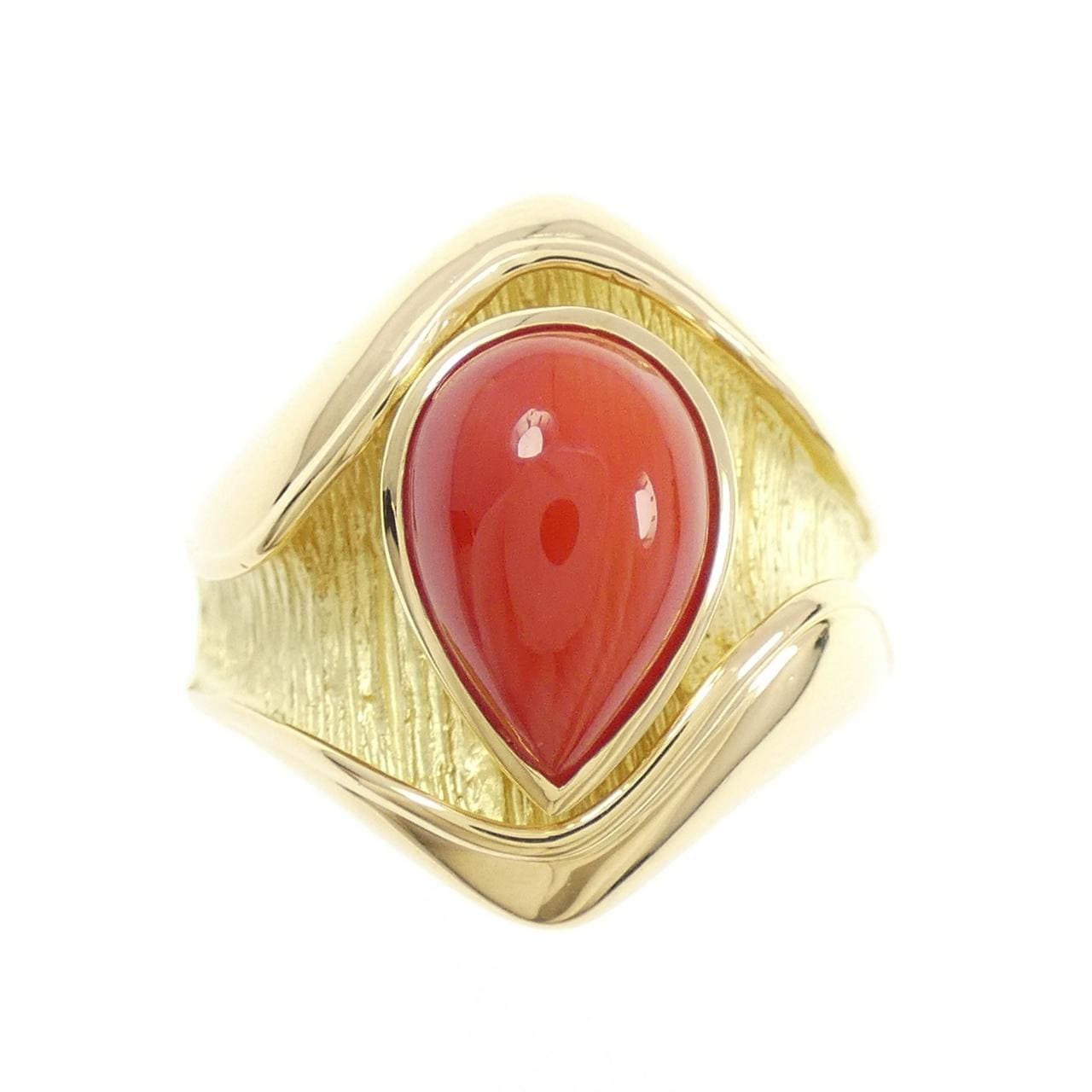 K18YG サンゴ リング