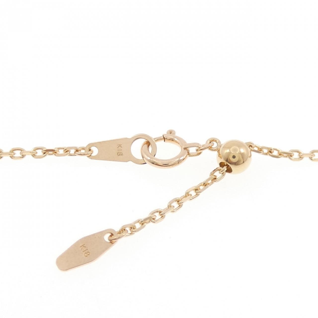 K18PG ルビー ネックレス 2.06CT