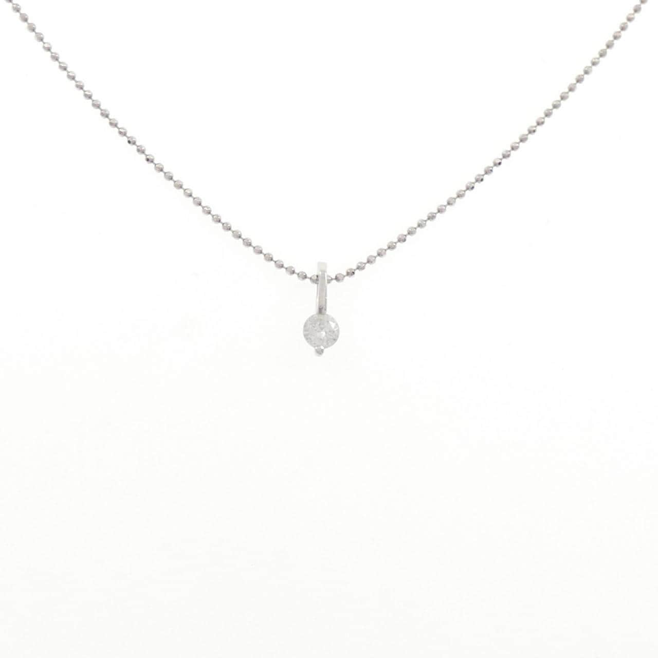 PT900/PT850 ダイヤモンド ネックレス 0.20CT