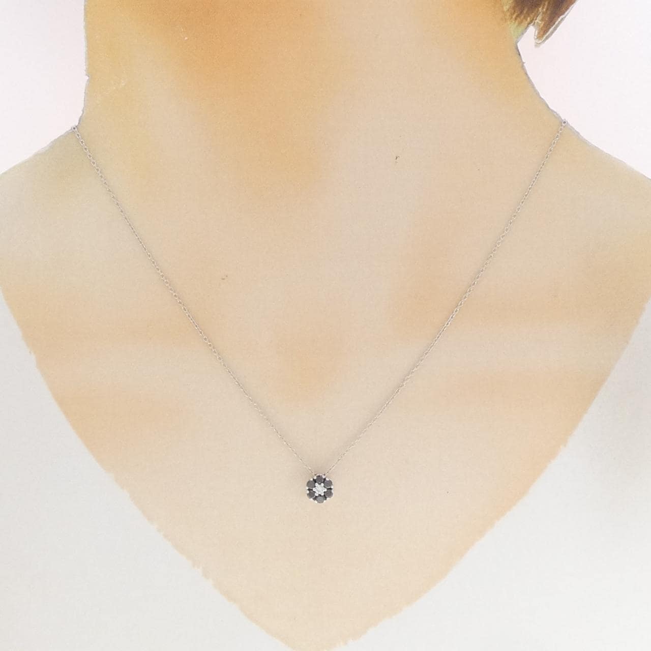 ポンテヴェキオ ダイヤモンド ネックレス 0.22CT
