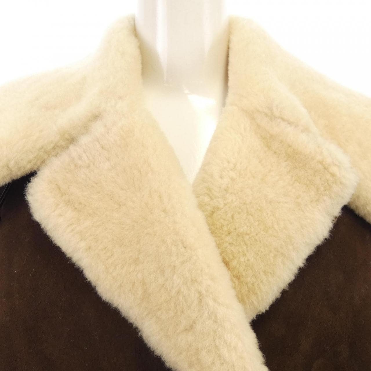 エルメス HERMES ムートンコート