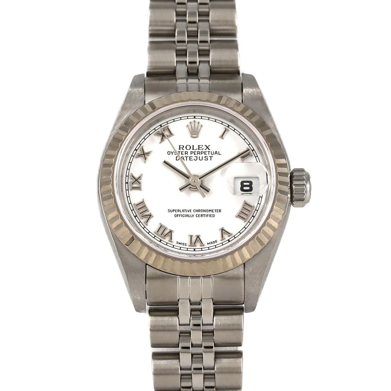 ロレックス デイトジャスト 79174 SSxWG 自動巻 K番