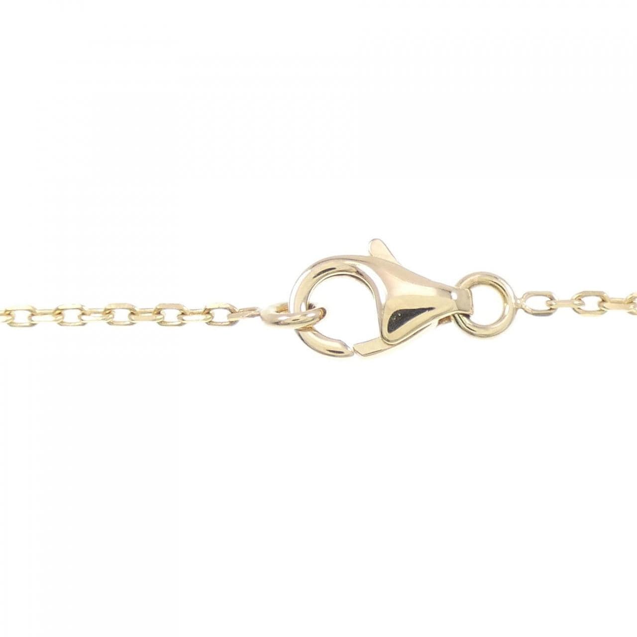 Cartier 750YG cross necklace