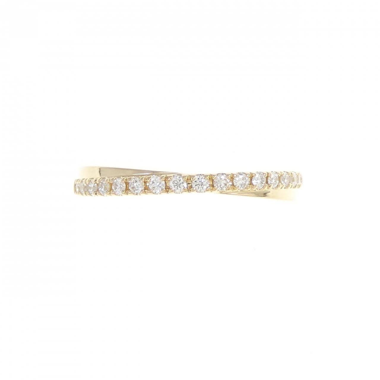 K18YG ダイヤモンド リング 0.13CT
