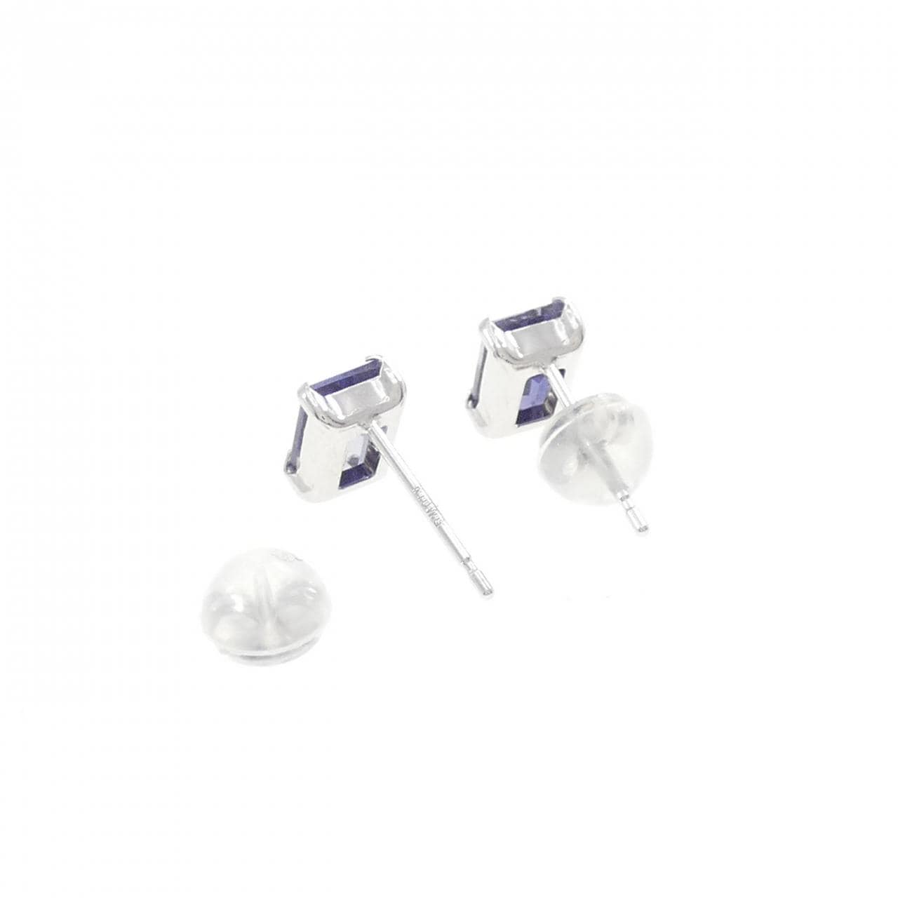 K10WG Iolite Earrings