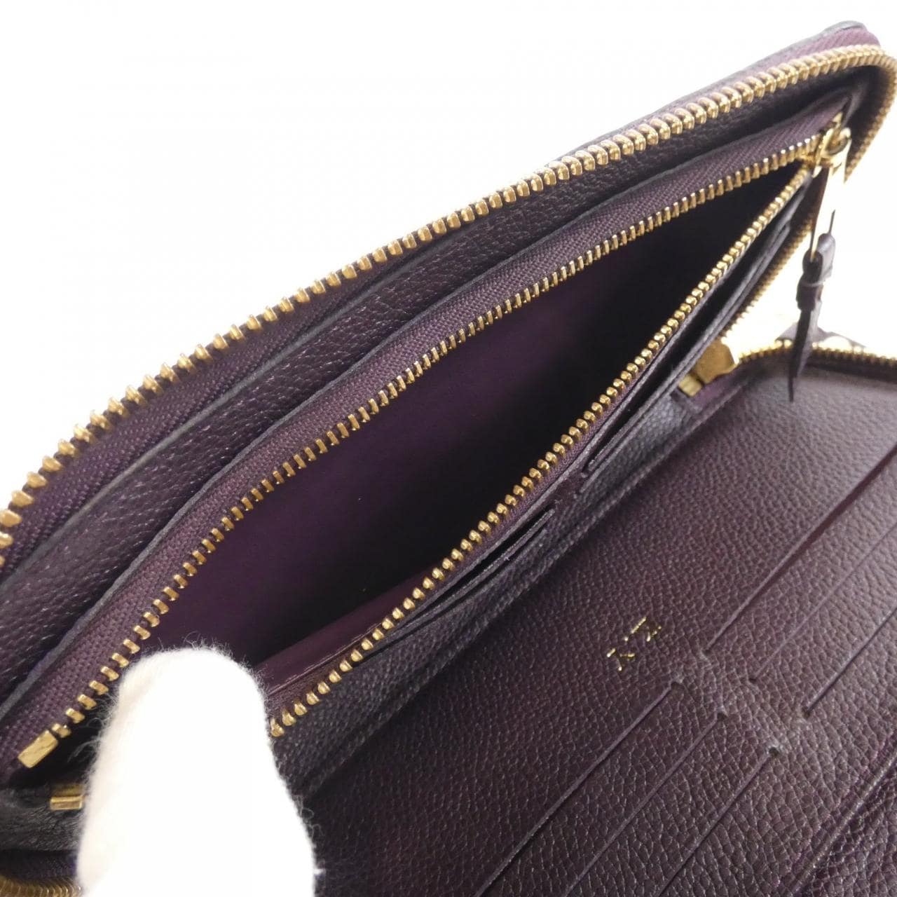 ルイヴィトン モノグラム アンプラント ポルトフォイユ スクレット ロン M60298 財布