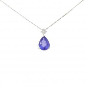 PT900/PT850 タンザナイト ネックレス 2.30CT