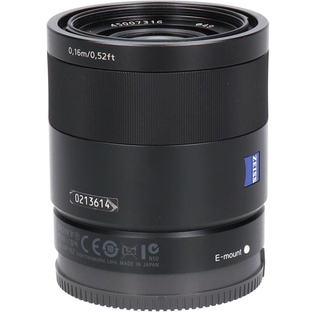 Ｅ２４ｍｍ　Ｆ１．８ＺＡ