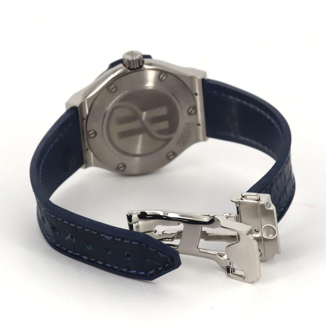 ウブロ クラシックフュージョンチタニウムブルー 581.NX.7170.LR TI クォーツ