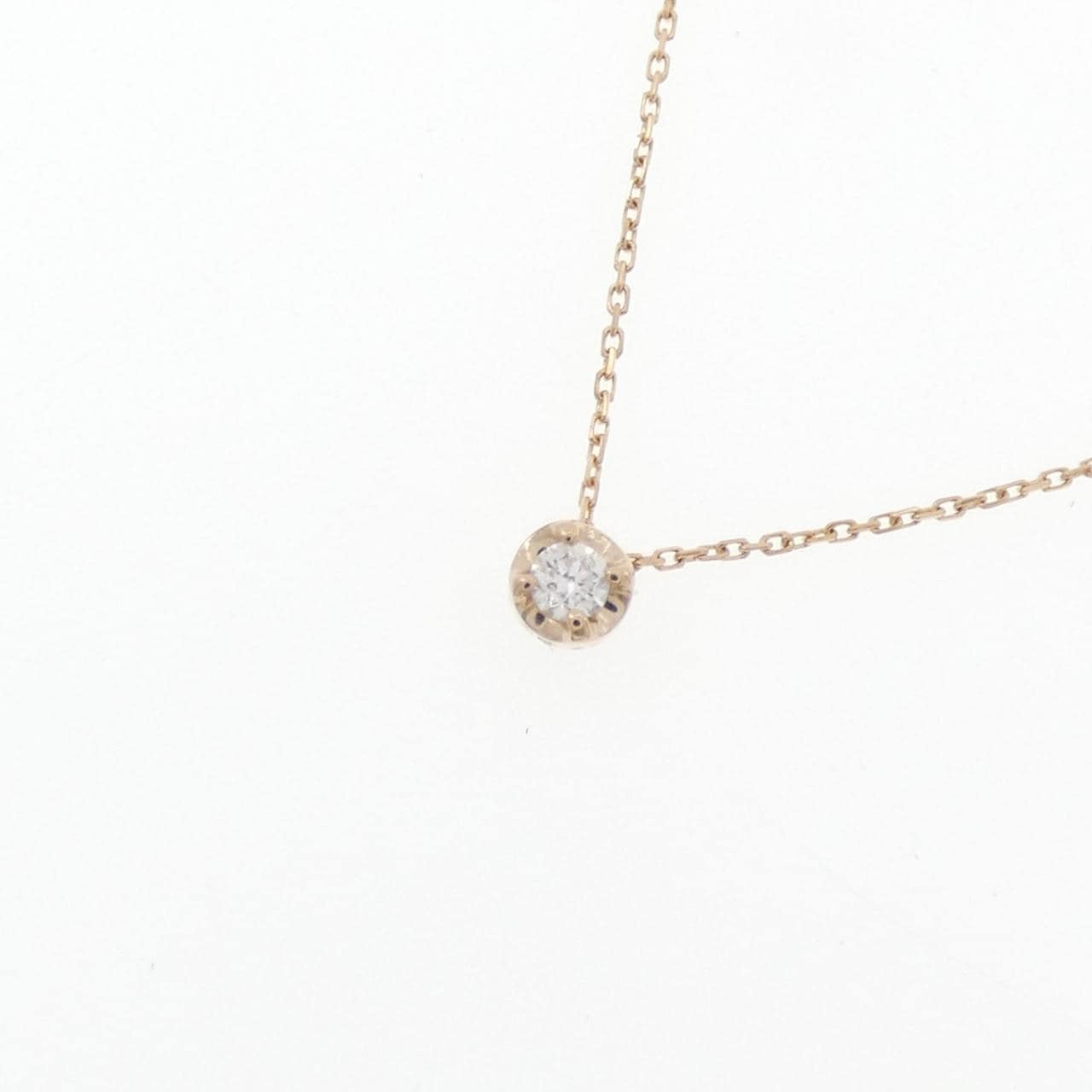 クミキョク ダイヤモンド ネックレス 0.03CT