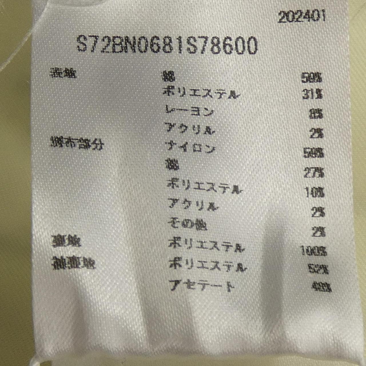 ディースクエアード DSQUARED2 S72BN0681 ジャケット