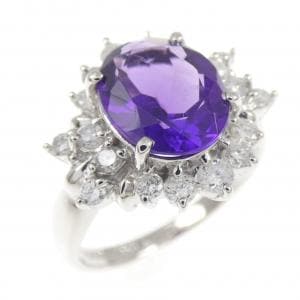 PT900 アメジスト リング 2.09CT