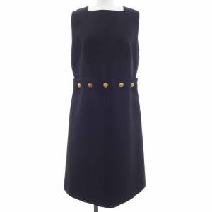 ルイヴィトン LOUIS VUITTON ボタンウエストミカドドレス FPDR12SM4 ワンピース