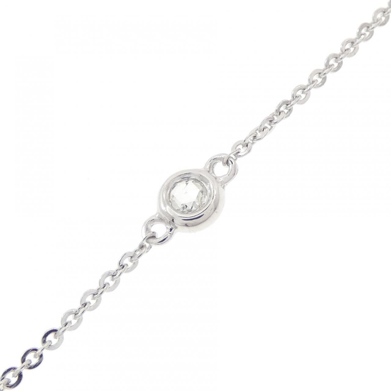 750WG ハート ルビー ネックレス 0.92CT