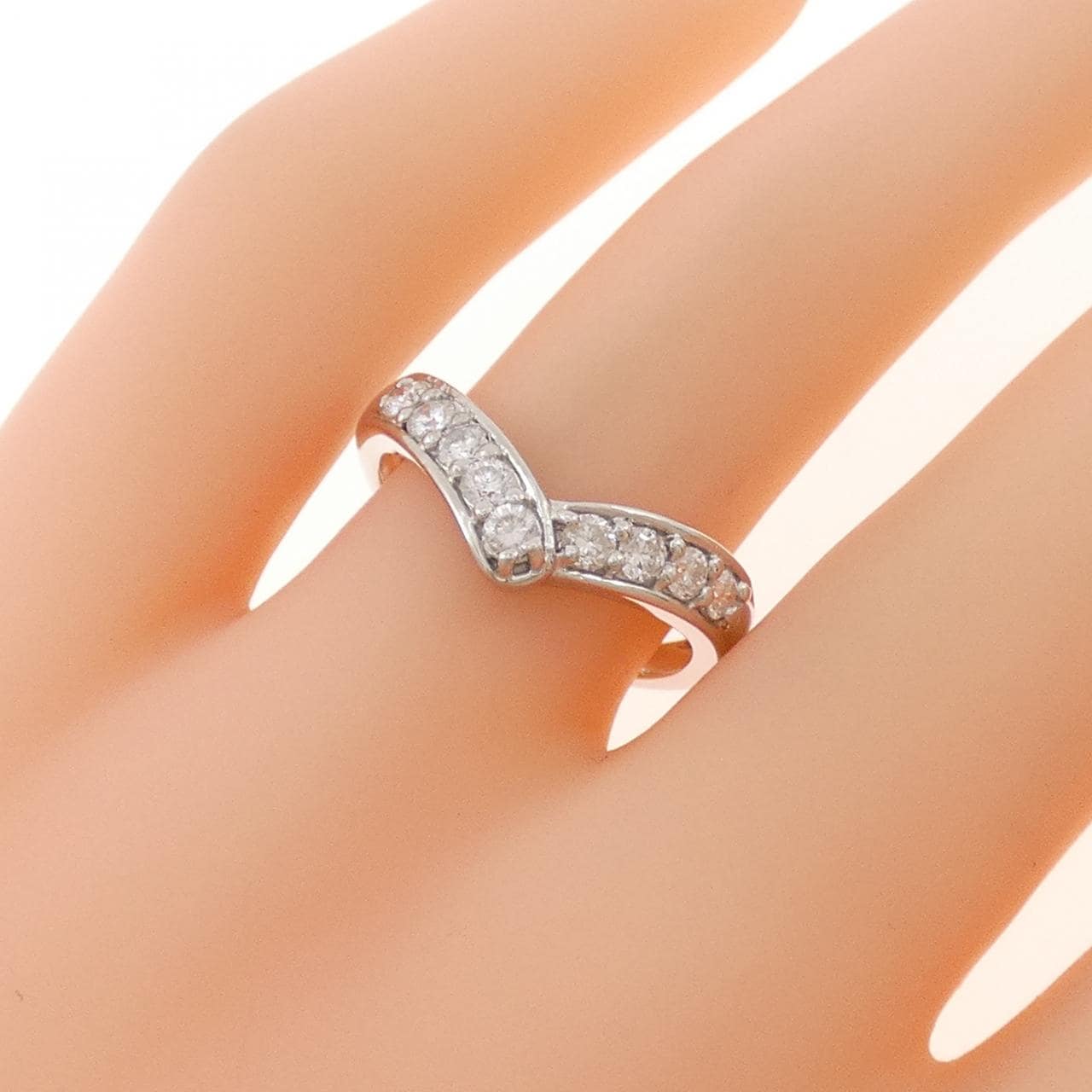 PT900 ダイヤモンド リング 0.48CT