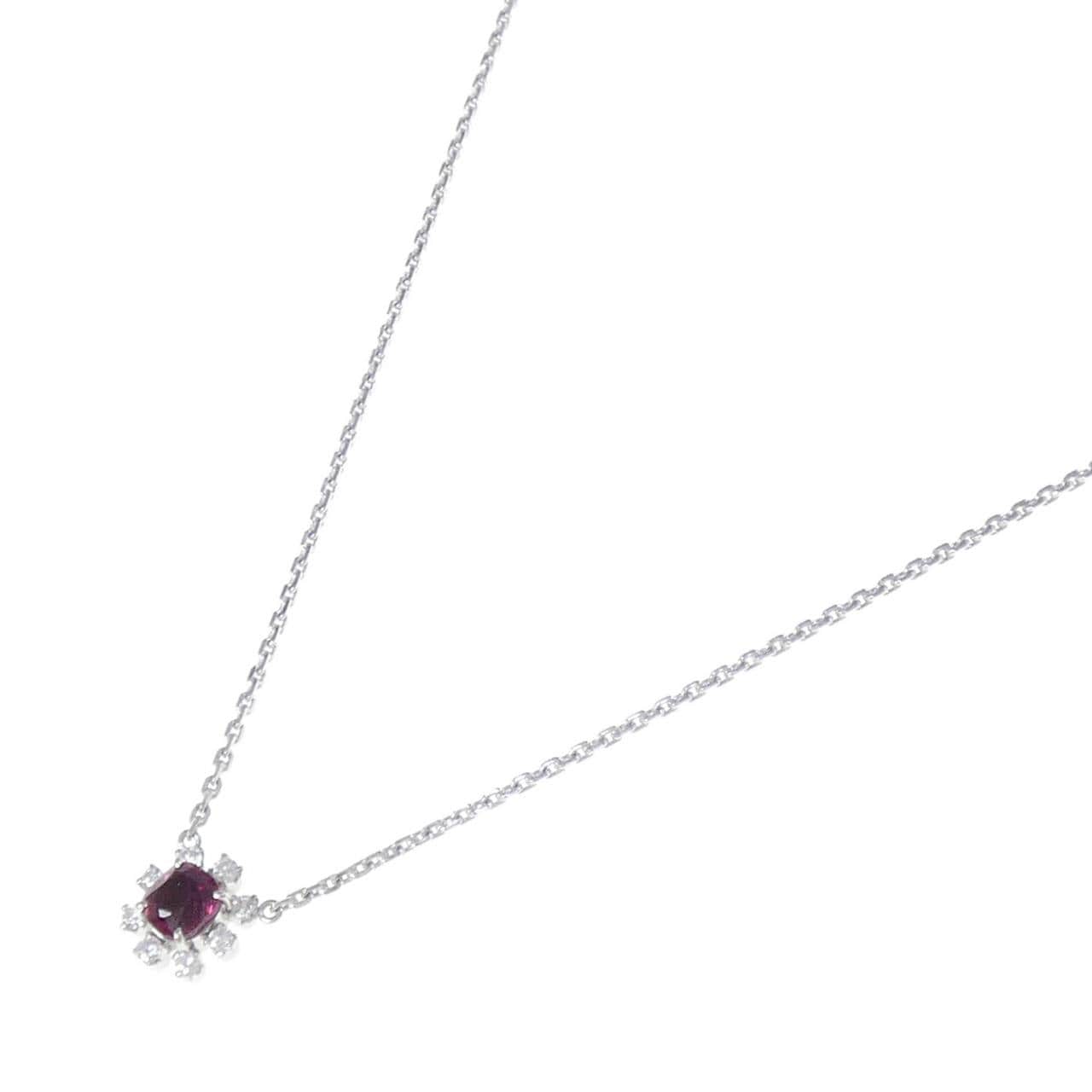 PM850紅寶石項鏈0.82CT