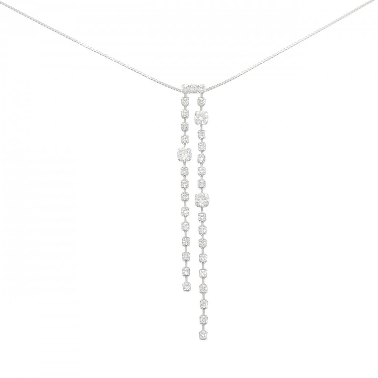 PT850 ダイヤモンド ネックレス 1.00CT