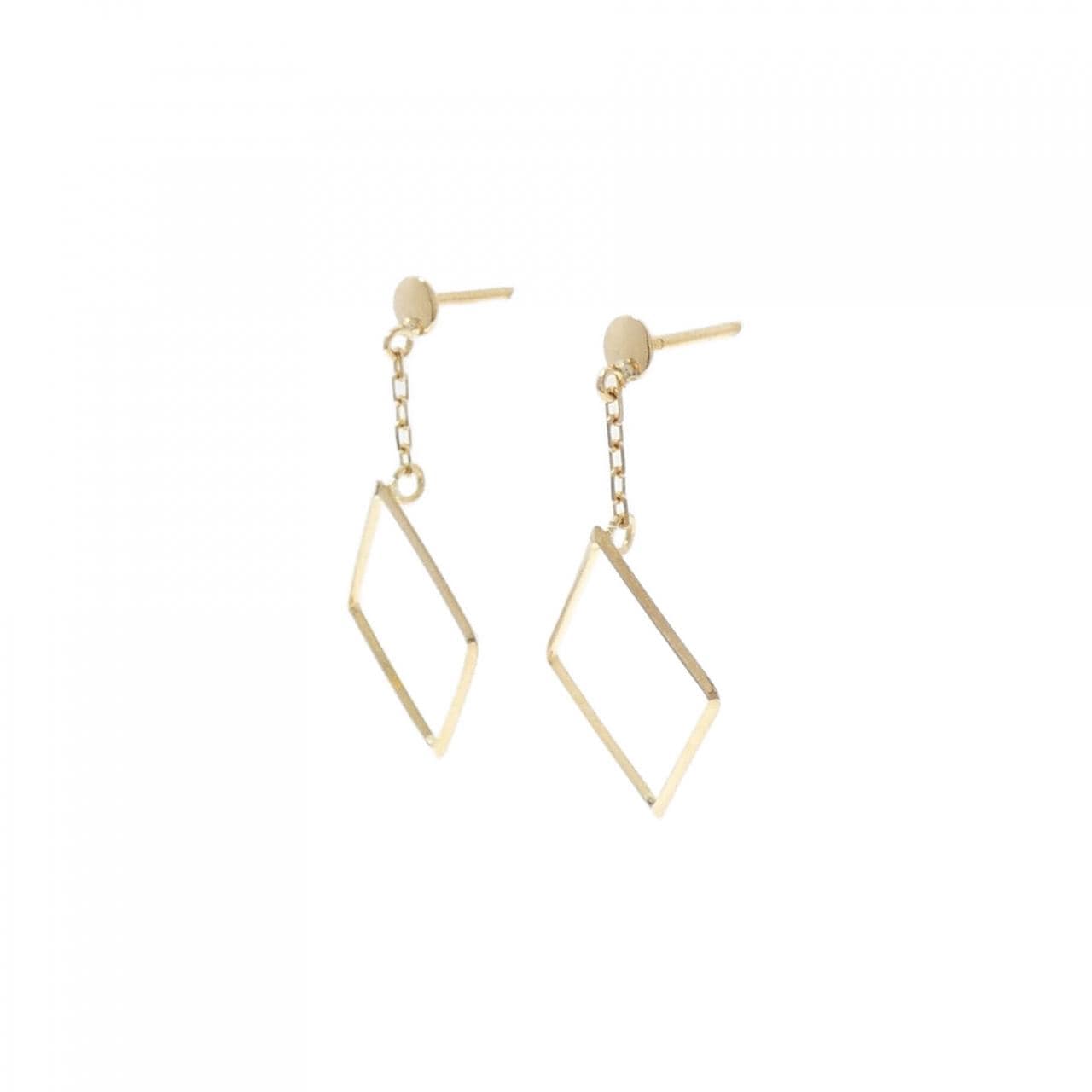 K18YG earrings