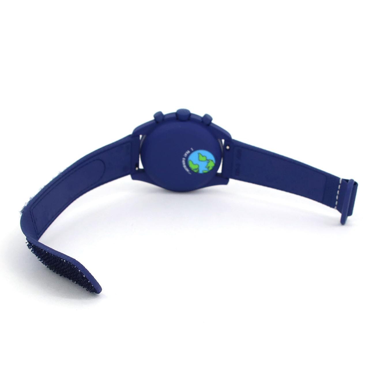 スウォッチ スウォッチ×オメガ･ミッショントゥアースフェイズ SO33N704L バイオセラミック クォーツ