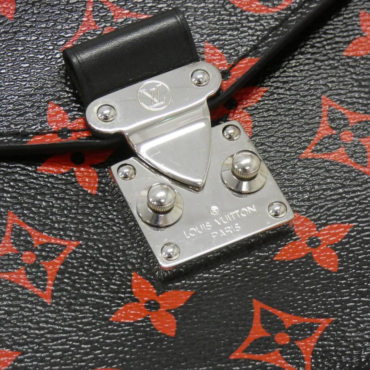 LOUIS VUITTON Monogram Anfla Rouge Pochette Metis M41462 Bag