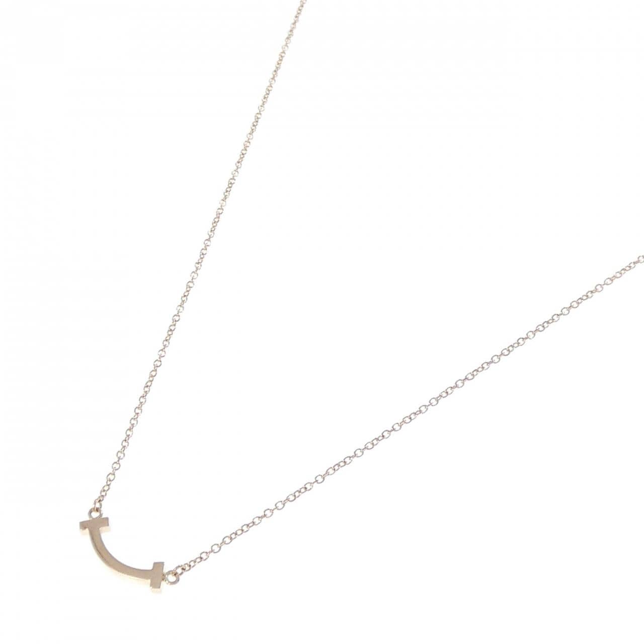 ティファニー Tスマイル ミニ ネックレス