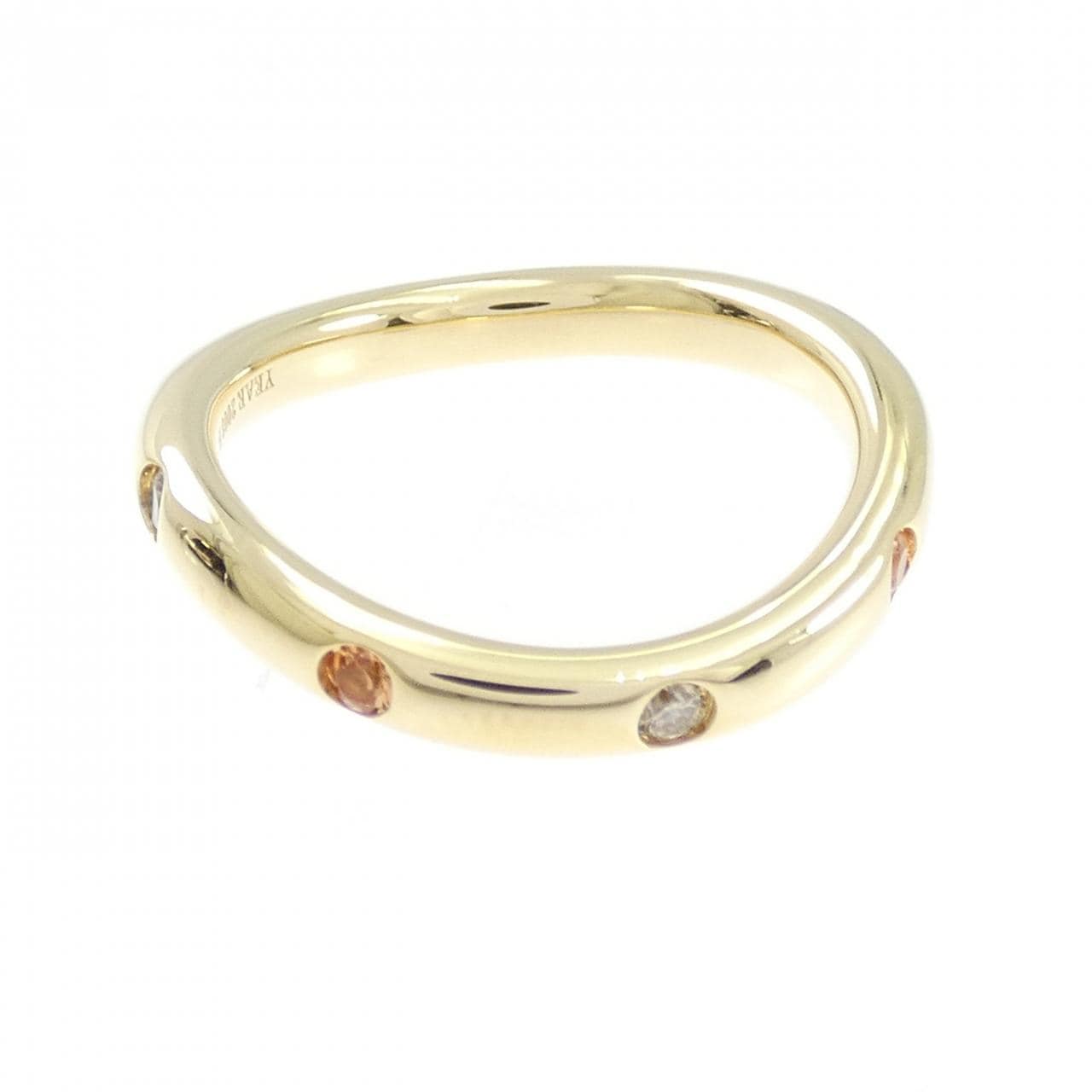 カシケイ サファイヤ リング 0.13CT