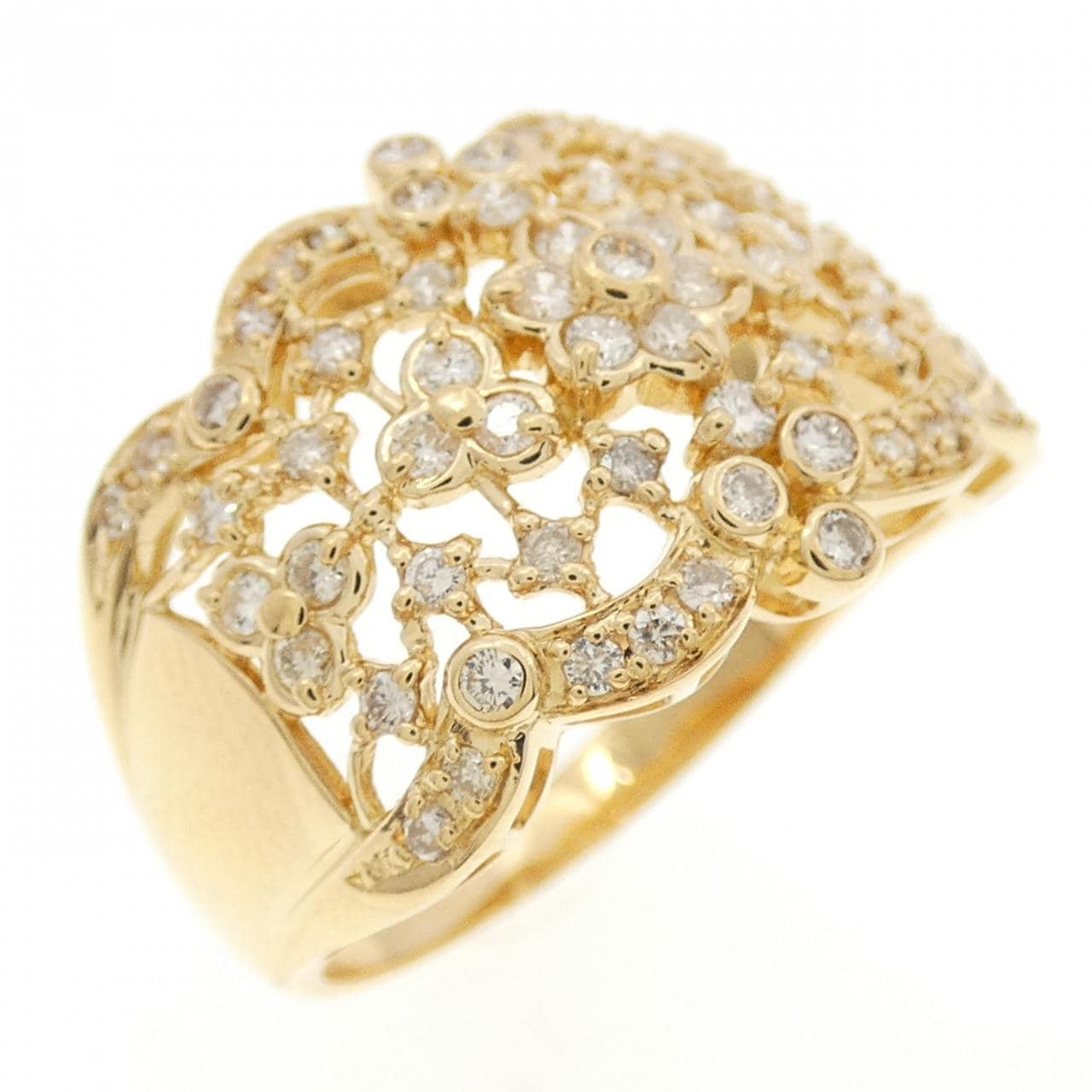 K18YG ダイヤモンド リング 0.50CT