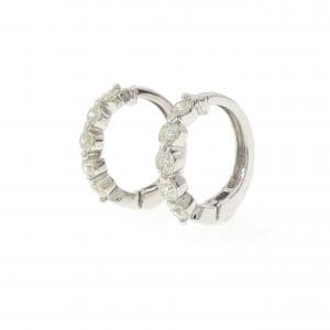 PT900 ダイヤモンド イヤリング 1.00CT