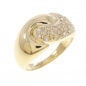 K18YG ダイヤモンド リング 0.30CT