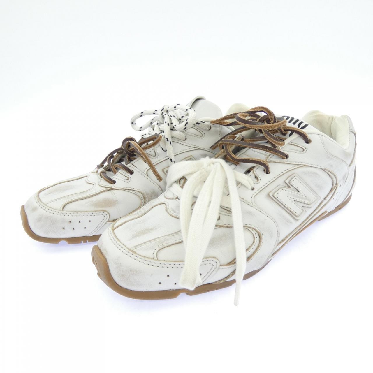 ミュウミュウ MIU MIU NEW BALANCE 5E165E 530 スニーカー